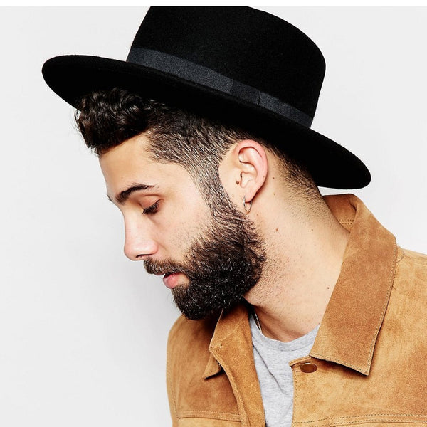 Boater Flat Top Hat - PAYMUK