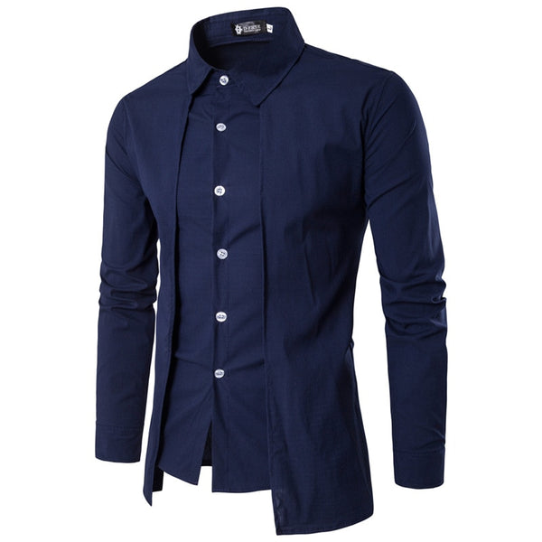 Men'S Shirts Two Pieces Chemise - PAYMUK