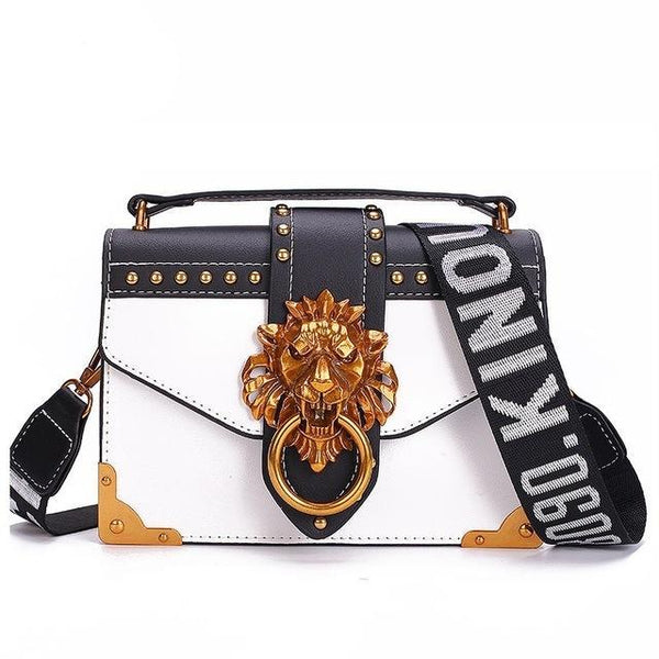 Lion Head Shoulder Bag - PAYMUK