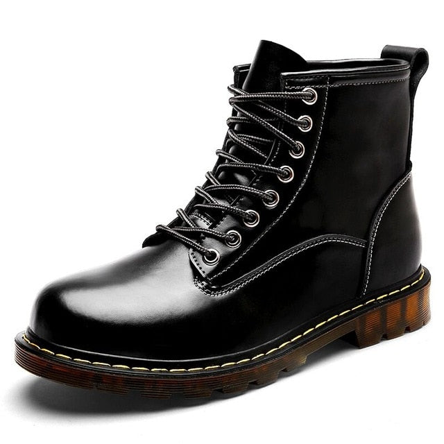 leather Boots V98 - PAYMUK