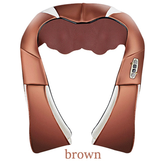 Portable Shiatsu Cervical Back and Neck Heat Massager - PAYMUK