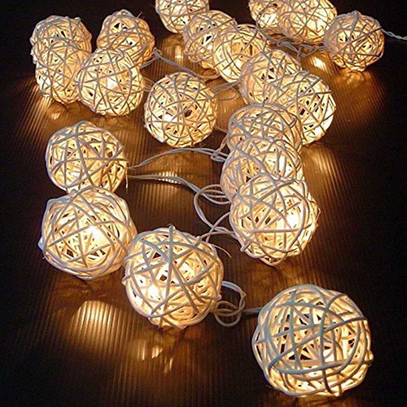 Led Rattan Balls - PAYMUK