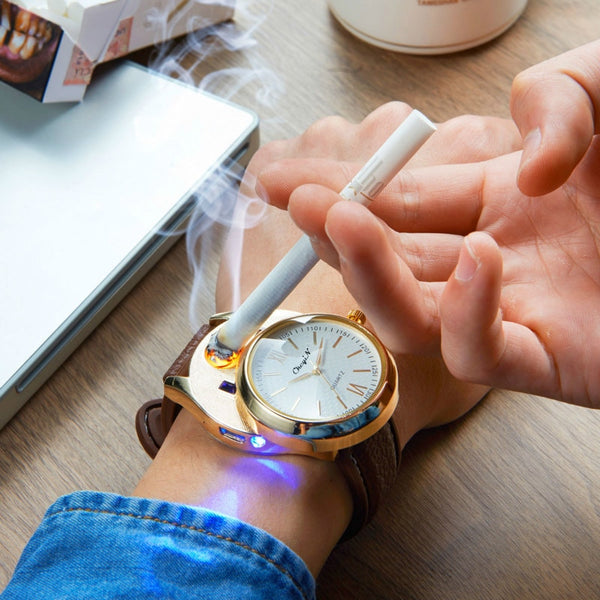 USB Charging Lighter Watch - PAYMUK