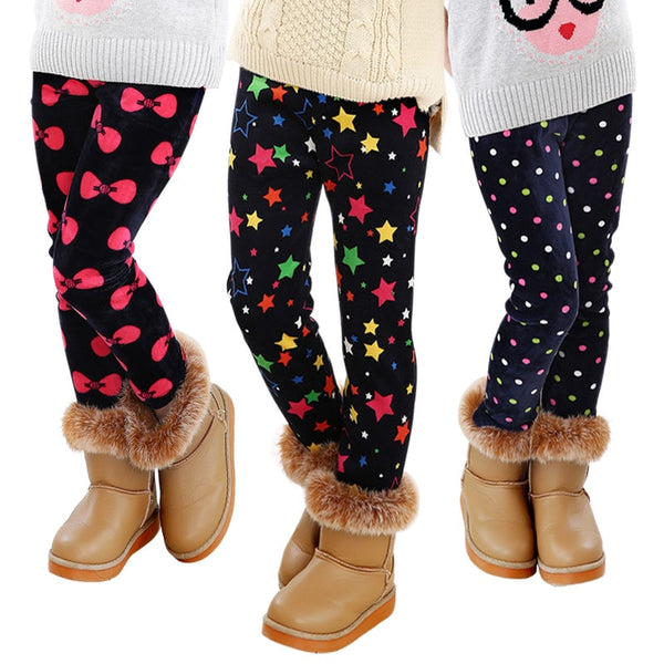 Girls Thick Warm Pants - PAYMUK